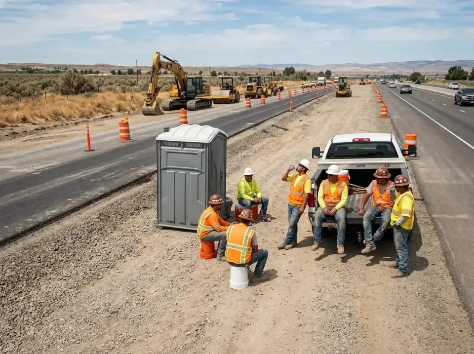 highway-road-construction-crew-007 — frequently asked questions, Porta Potty and Restroom Rentals in Avondale, AZ